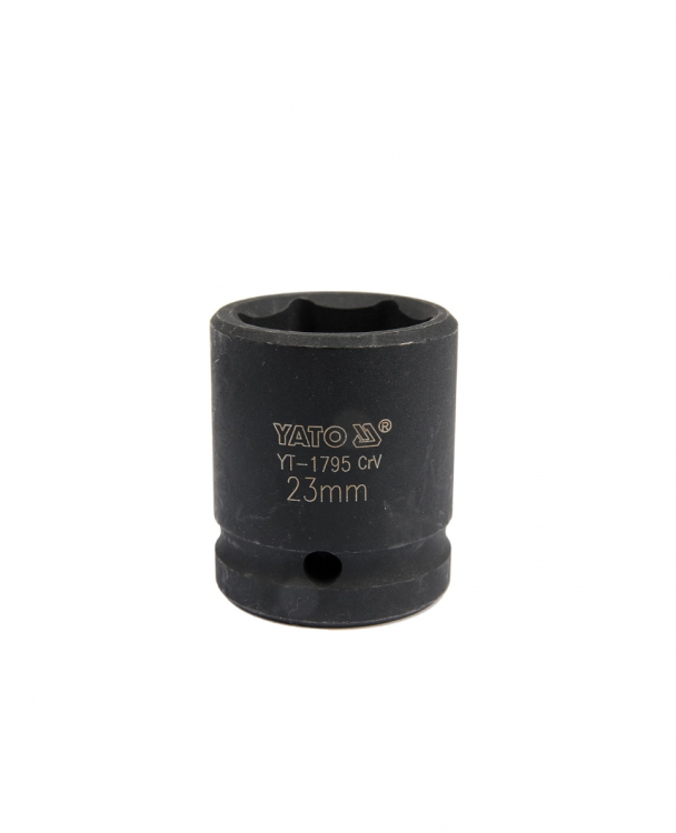 თავაკი YATO YT-1799 32 მმ, 1/2" შავი CrMo – მძლავრი და გამძლე თავაკი მსხვილი ქანჩებისთვის სურათი