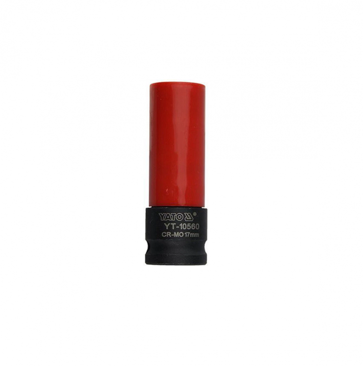 YATO YT-10560 საბურავის თავაკი 17 მმ, 1/2" – გამძლე და ზუსტი თავაკი ბორბლის ქანჩებისთვის სურათი