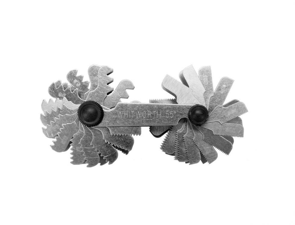 ხრახნის ბიჯის საზომი YATO YT-29984 – უნივერსალური ინსტრუმენტი შიდა და გარე რეზბის ბიჯის ზუსტად განსასაზღვრად სურათი