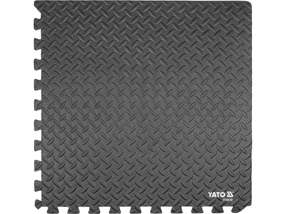 ქაფის ხალიჩა YATO YT-08780 600x600x12 მმ – საწყობისა და სახელოსნოს იატაკის დასაცავი მძლავრი და რბილი ბალიში სურათი
