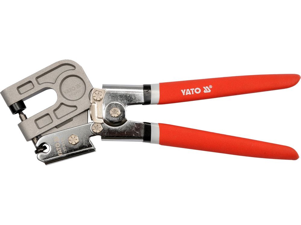 პროფილის გადასაბმელი YATO YT-5130 (0.5–0.8 მმ) – ეფექტური ინსტრუმენტი თხელი მეტალის პროფილების დასაკავშირებლად სურათი