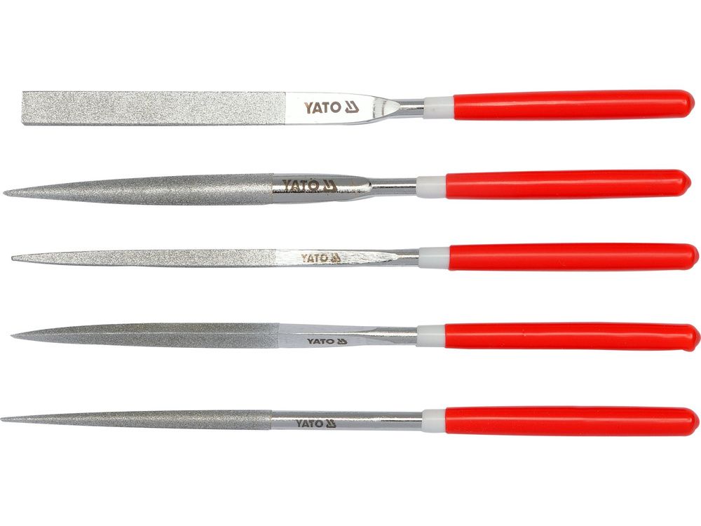 ქლიბების ნაკრები YATO YT-6156 – 5-ნაწილიანი წვრილკბილა კომპლექტი ზუსტი და მრავალფუნქციური დამუშავებისთვის სურათი