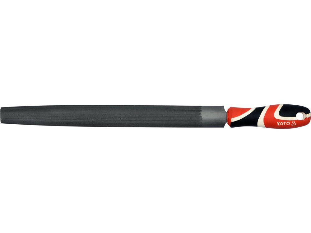 ქლიბი ნახევრად მრგვალი YATO YT-62351 – 300 მმ სიგრძის გამძლე ინსტრუმენტი ბრტყელი და მოღუნული ზედაპირების პროფესიონალური დამუშავებისთვის სურათი