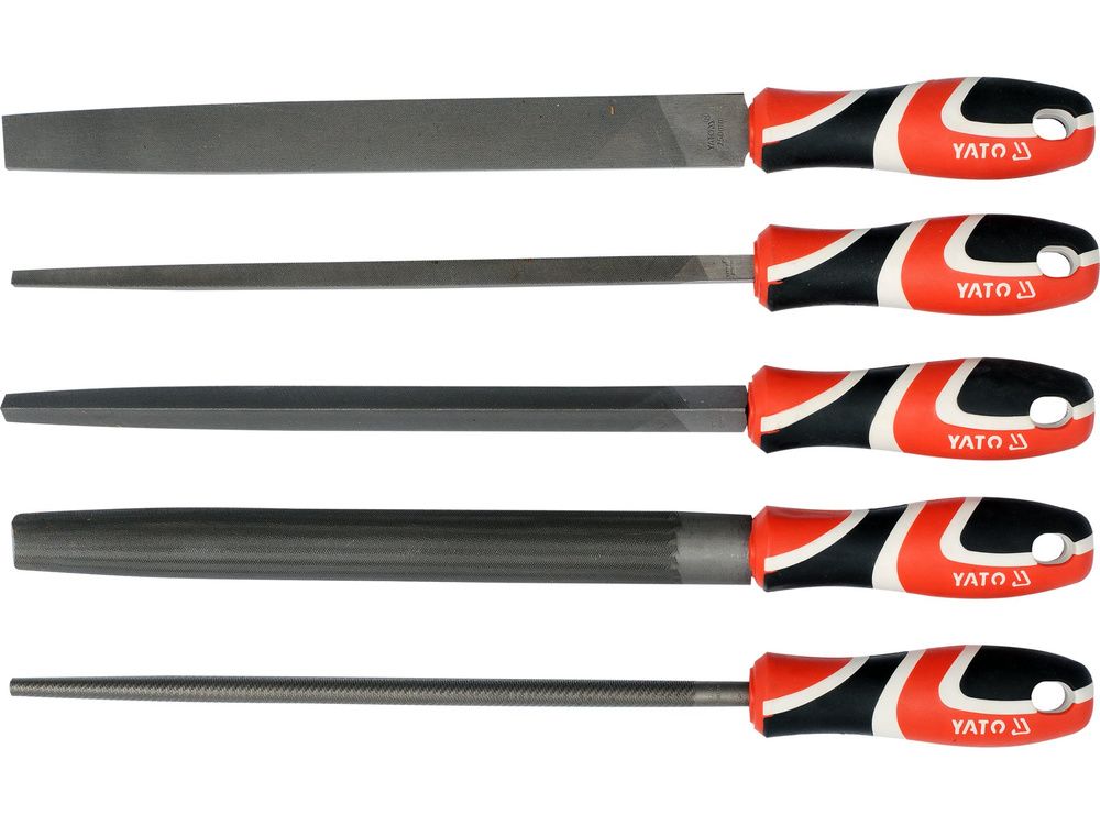 ქლიბის ნაკრები YATO YT-6239 – 5-ნაწილიანი უნივერსალური კომპლექტი სხვადასხვა ფორმის ზედაპირების ზუსტი და კომფორტული დამუშავებისთვის სურათი