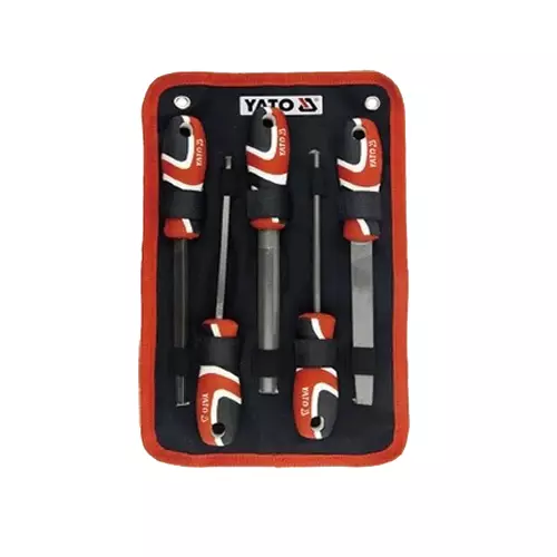 ქლიბის ნაკრები YATO YT-62392 – 150 მმ-იანი 5-ნაწილიანი კომპაქტური ინსტრუმენტების ნაკრები დეტალური სამუშაოებისთვის სურათი