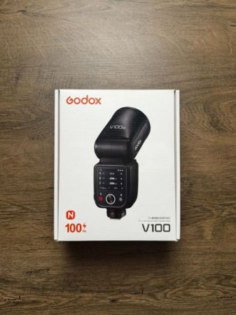 GODOX V100 N ფლეშ განათება ნიკონის კამერებისთვის სურათი