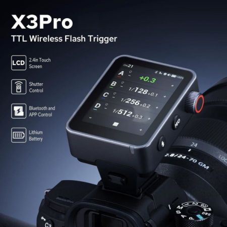 Godox X3Pro N Trigger For Nikon ნიკონის ტრიგერი სურათი