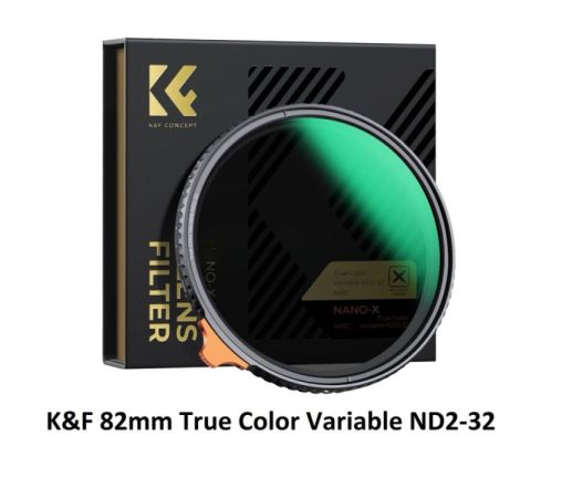 K&F CONCEPT 82mm True Color Variable ND2-32 (1-5 Stops) სურათი