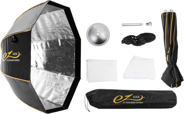 Glow 112cm EZ Lock Octa Quick XL  სოფტბოქსი Bowens Mount სურათი