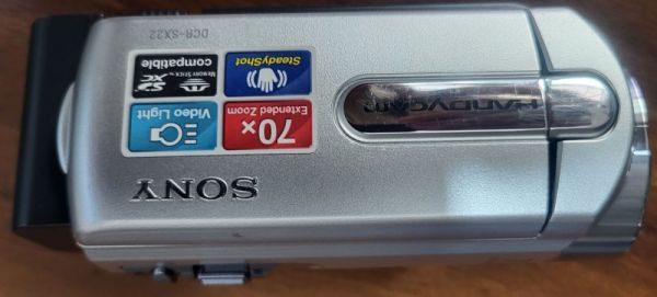 ვიდეოკამერა SONY sx22 სურათი