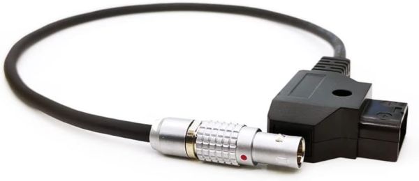 CAMVATE D-Tap-ის Male 2-პინიანი კვების კაბელი (7.8 INCH  20C სურათი