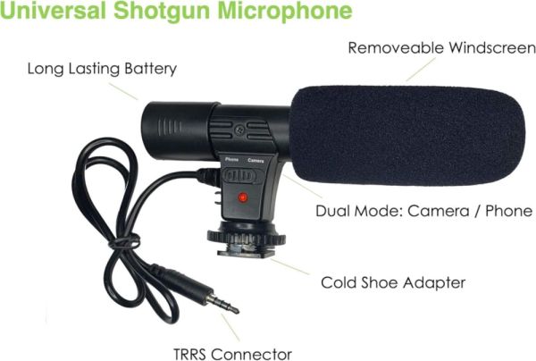DigiPower SUPERSTAR Essentials 5PC ვლოგინგის ნაკრები , შავი- სურათი