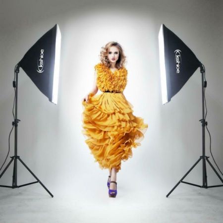 სტუდიური განათება LED SOFTBOX - წყვილი სურათი