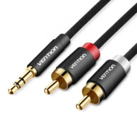 გადამყვანი VENTION BCFBJ 3.5mm Male to 2RCA Male Audio Cable სურათი
