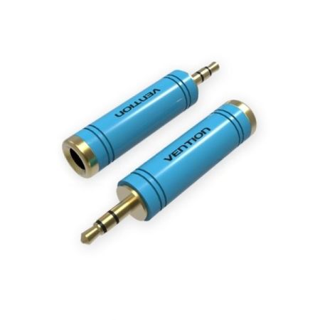 გადამყვანი VEntion 6.5mm Female to 3.5mm Male Adapter BlueVA სურათი