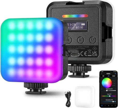 NEEWER - RGB62 RGB Led Video Light Kit სურათი