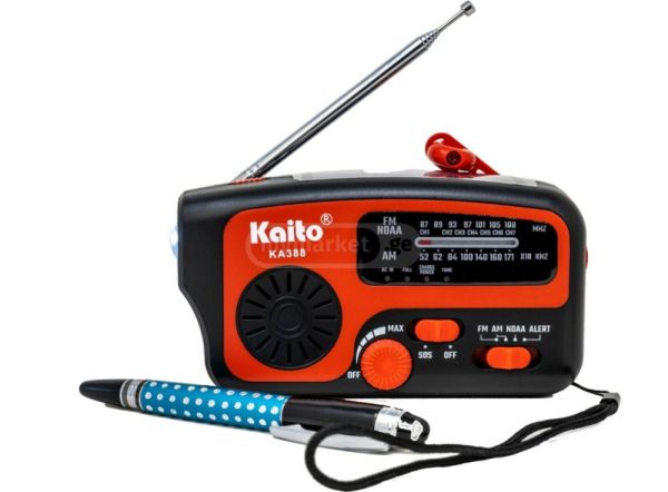 სალაშქრო რადიო - Emergency Radio Kaito სურათი