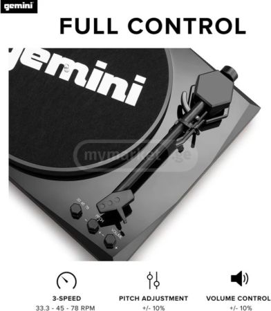 Gemini TT-900 ფირსაკრავი დინამიკებით სურათი