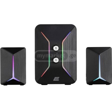 დინამიკი 2E PCS301 RGB MULTIMEDIA SPEAKER, 2.1, USB, BLACK სურათი