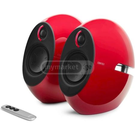 დინამიკი EDIFIER E25HD LUNA 74W AUX BLUETOOTH RED სურათი