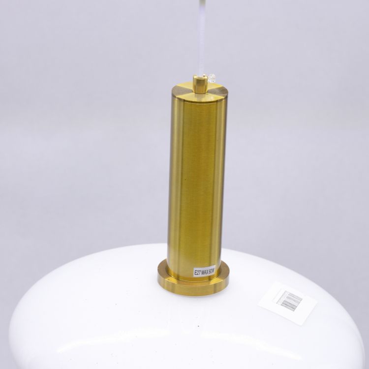 ჭერის სანათი SOLE 10102P/C ოქროსფერი/თეთრი სურათი