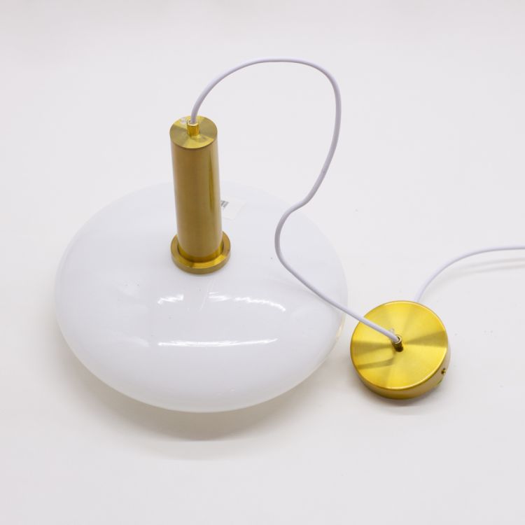 ჭერის სანათი SOLE 10102P/C ოქროსფერი/თეთრი სურათი