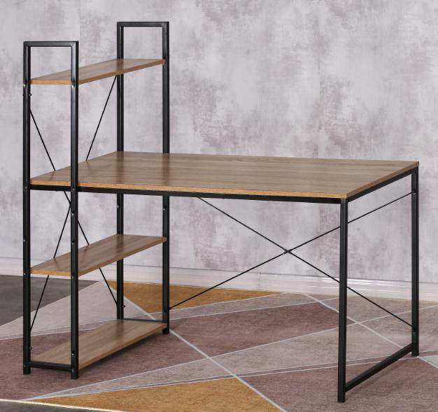 მაგიდა გვერდითი თაროთი MEISTER 120*64*120CM DNZ1260C სურათი