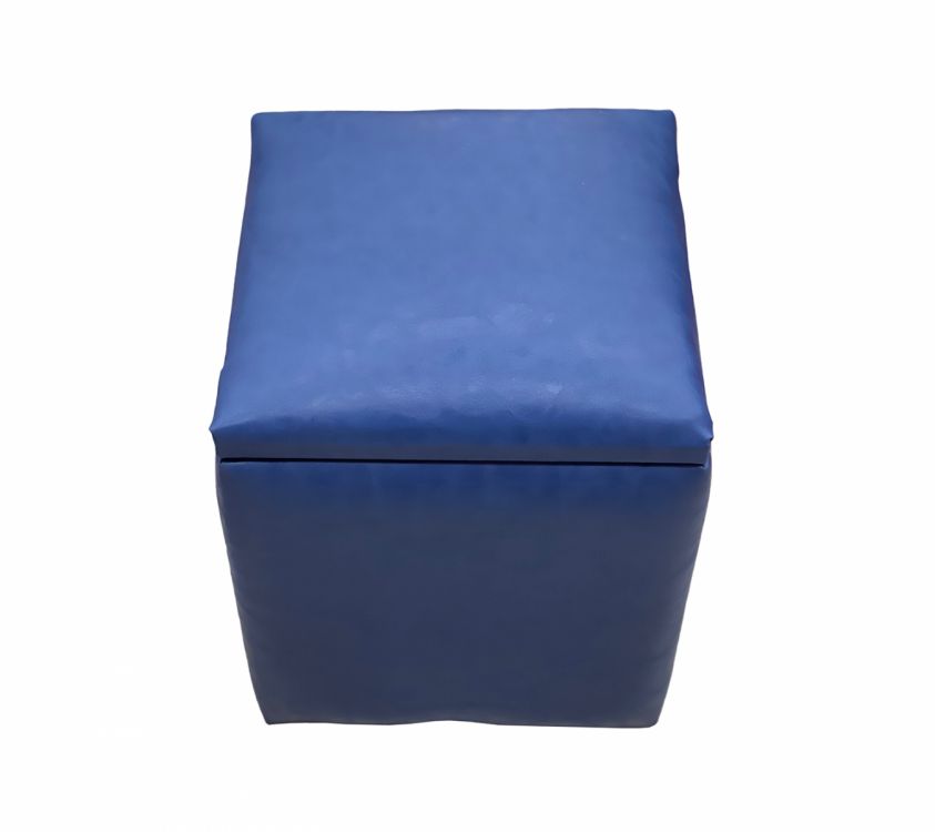 კარკასიანი პუფი სათავსოთი (ლურჯი) სურათი