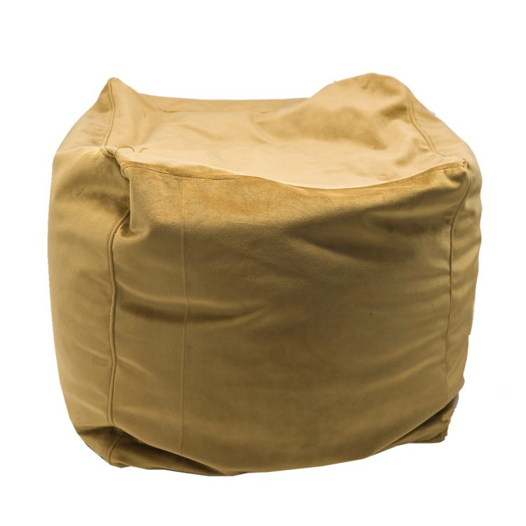 პუფი კუბიკი (ხავერდი) ყავისფერი 35/30 სურათი