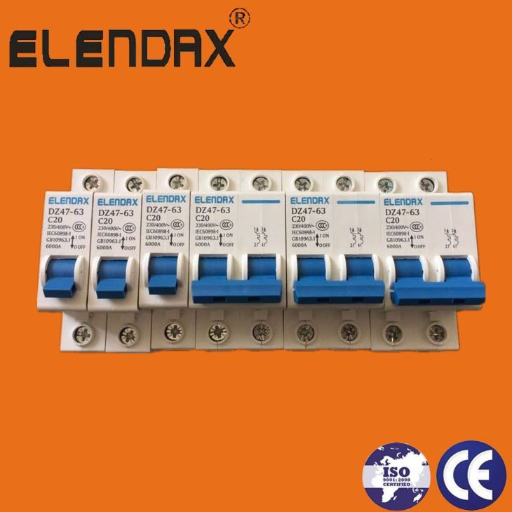 ავტომატ ამომრთველი 1P 25A-C ELENDAX სურათი