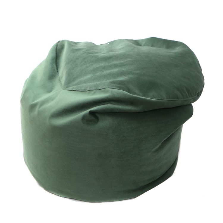 პუფი მრგვალი ამოწეული საზურგით M ზ. ღია მწვანე 100X70 სურათი