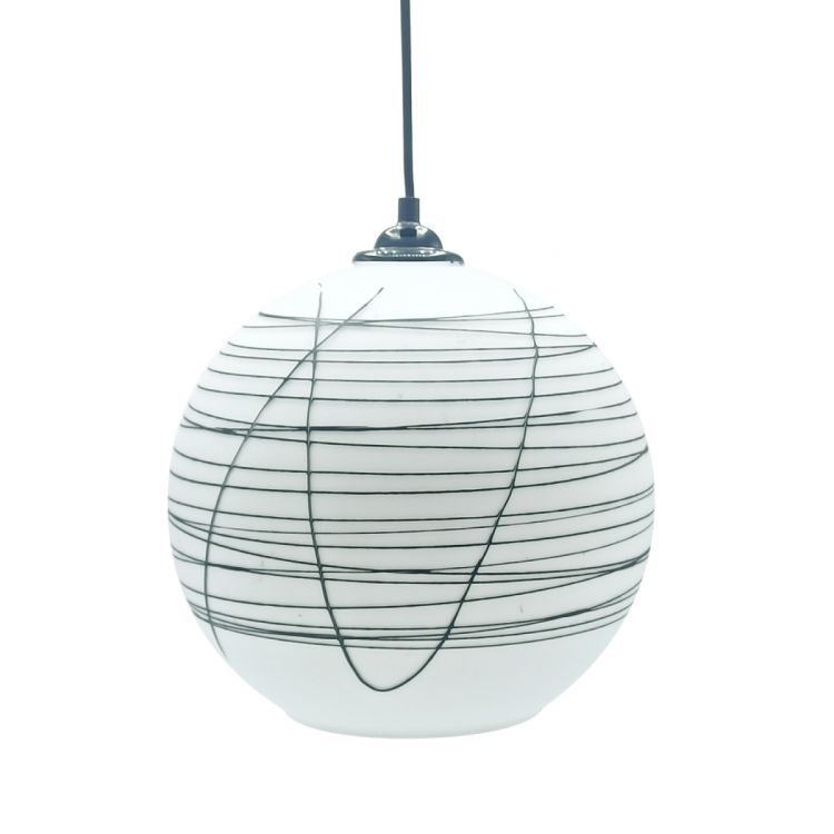 ჭაღი შავი ზოლიანი 1910-B-İP3 სურათი