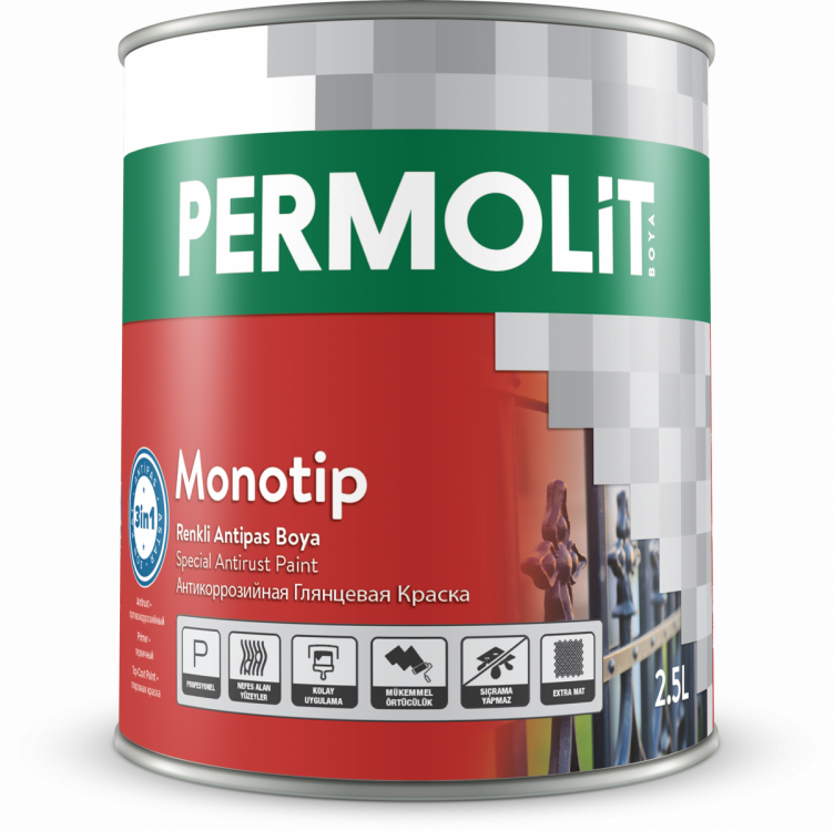 სინთეთიკური საღებავი MONOTIP 2.5ლ - 1130 სურათი