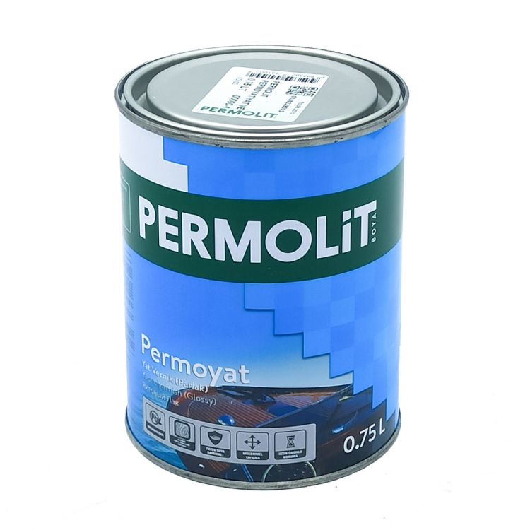 ფასადის ლაქი პრიალა 0.750ლ PERMOLIT Yacht Varnish Gloss სურათი
