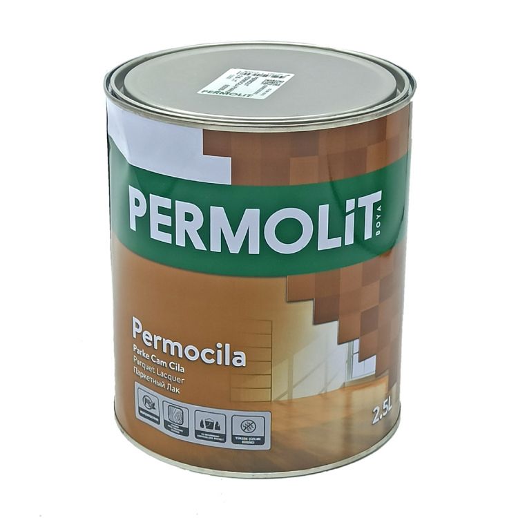 პარკეტის ლაქი პრიალა - 2.5ლ PERMOLIT Parquet Lacquer Gloss სურათი