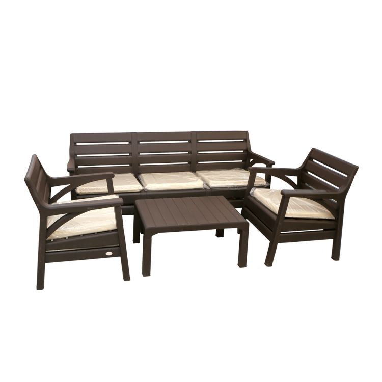 პლასტმასის მაგიდა აივნის HOLIDAY (HAWAII) ჰკ-810კ ნაკრები სურათი