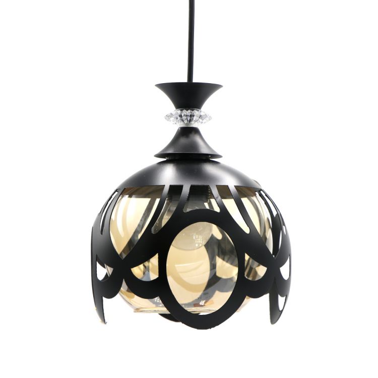 ჭერის სანათი შავი g0013/1 სურათი