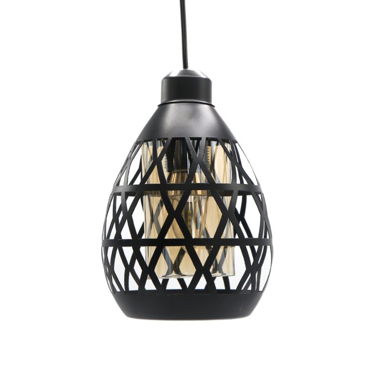 ჭერის სანათი შავი g0003/1 სურათი