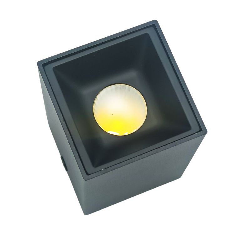 სანათი შავი pr-15 7w 4000k bk სურათი