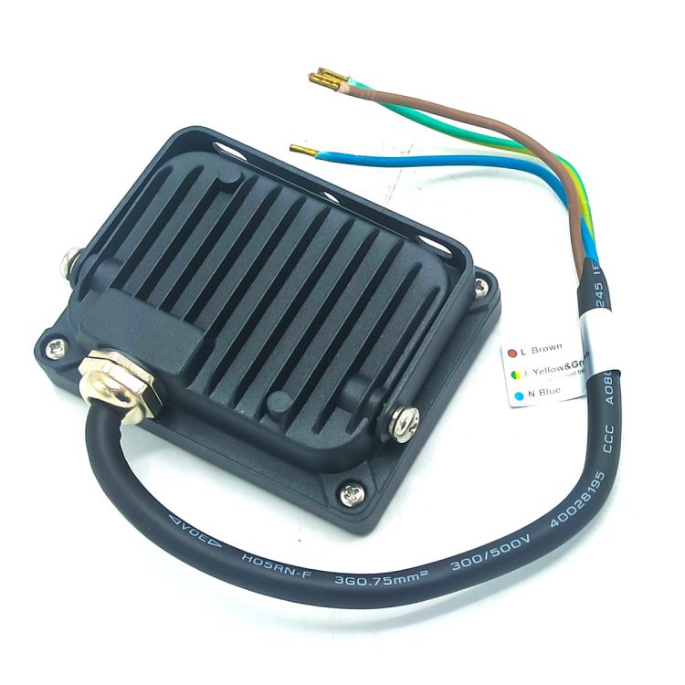 პროჟექტორი ლედ განათებით 50 ვატი 4500 ლუმენი 6500 კანდელი ზომა 119x157x45მმ IP65 განათების კუთხე ACK სურათი