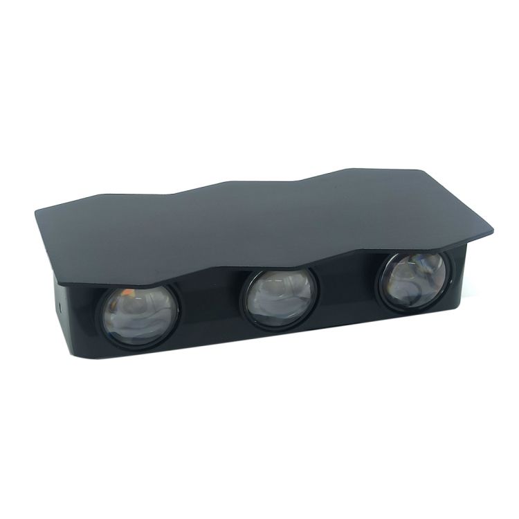სანათი შავი prw-12 6w 3000k bk სურათი
