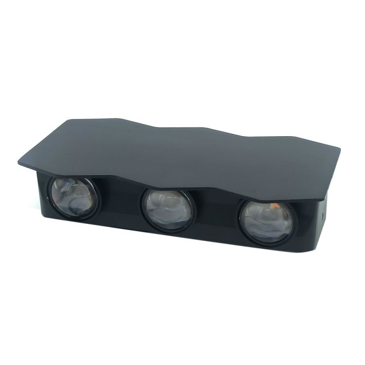სანათი შავი prw-12 6w 3000k bk სურათი