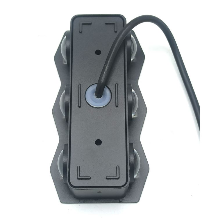 სანათი შავი prw-12 6w 3000k bk სურათი