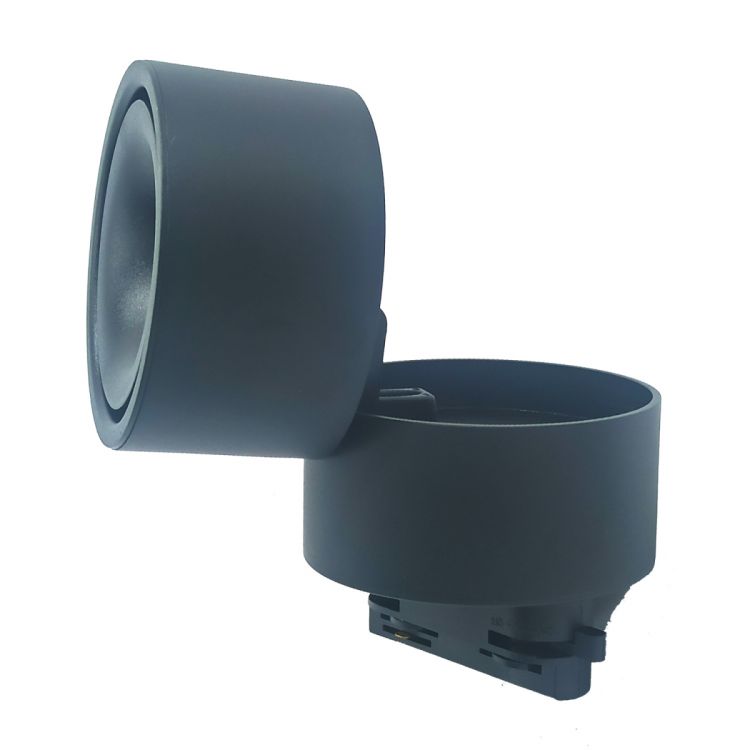 სანათი შავი pr-27 12w 3000k bk სურათი