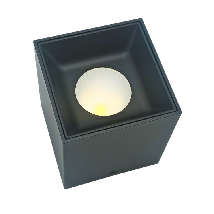 სანათი შავი pr-17 15w 4000k bk სურათი