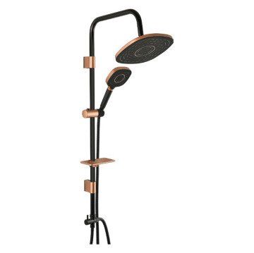 საშხაპე სისტემა Coral Bronze & Black DCBBT01 TLCR1002 სურათი