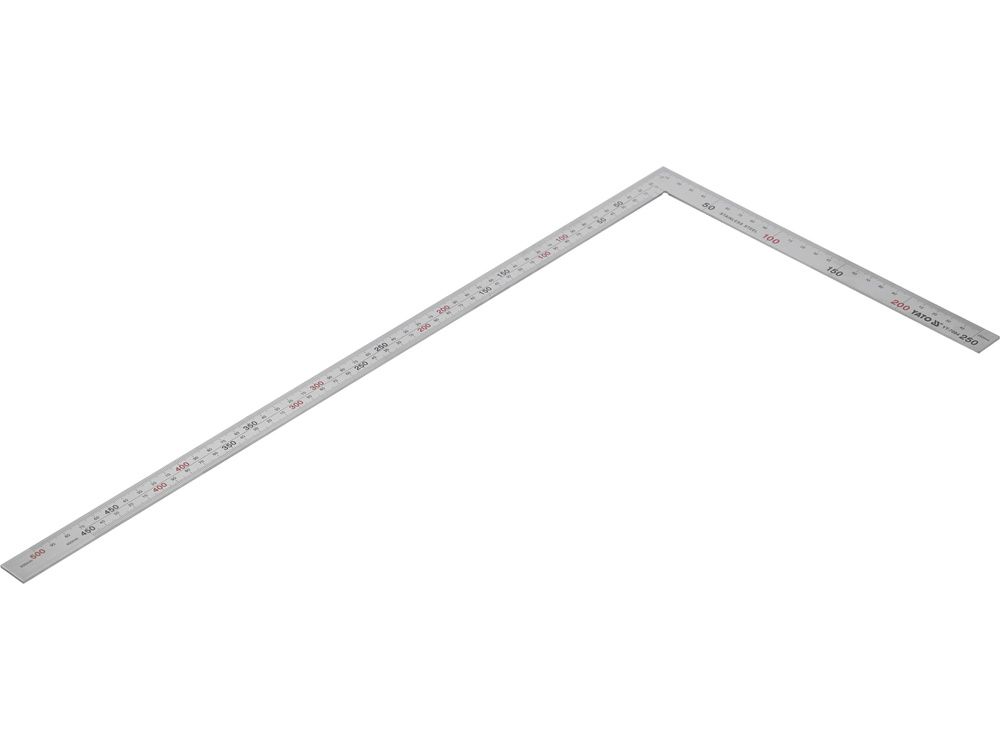გონიო YATO YT-7084 – 250x500 მმ კუთხის საზომი ხელსაწყო ხის, მეტალისა და სამშენებლო სამუშაოებისთვის სურათი