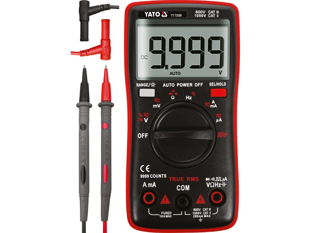 დენის ტესტერი YATO YT-73089 – არაკონტაქტური ტესტერი ძაბვის არსებობის სწრაფად და უსაფრთხოდ შესამოწმებლად სურათი
