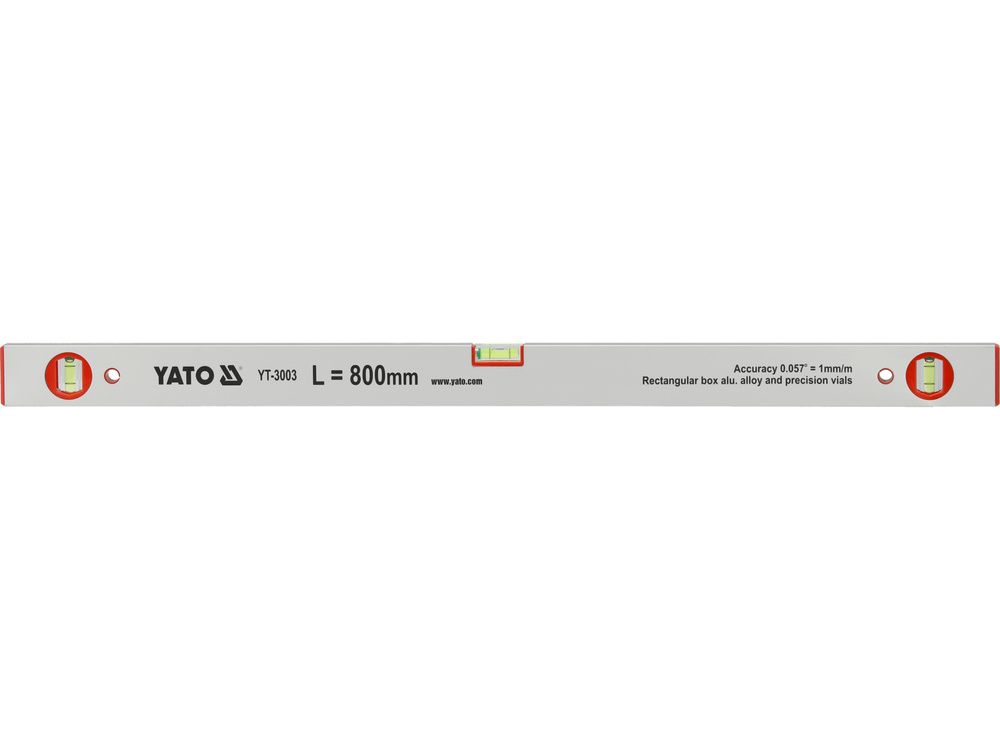 თარაზო YATO YT-3003 – 800 მმ პროფესიონალური თარაზო ზედაპირების ზუსტი გასასწორებლად სურათი