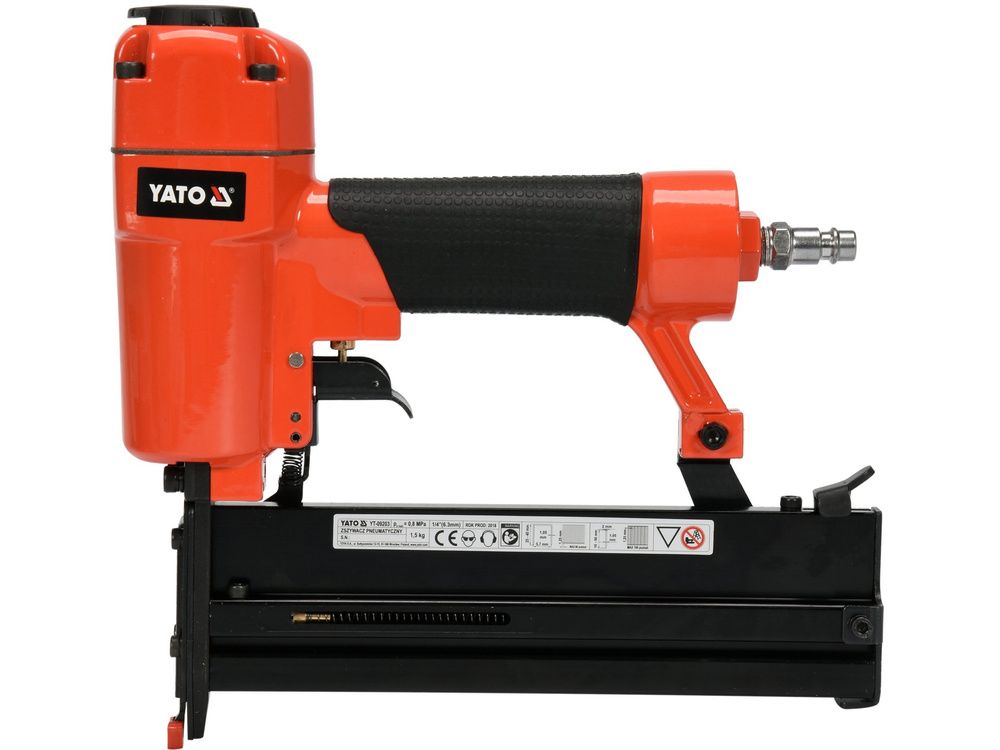 სტეპლერი YATO YT-09203 – პნევმატური სტეპლერი მაღალი სიზუსტით და გამძლეობით პროფესიონალური გამოყენებისთვის სურათი